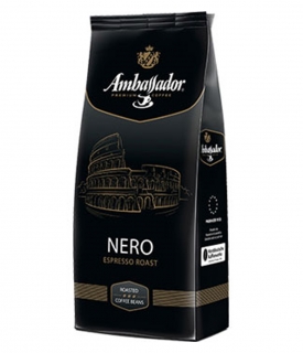 Кофе в зернах Ambassador Nero (Амбассадор Неро) 1 кг, вакуумная ...